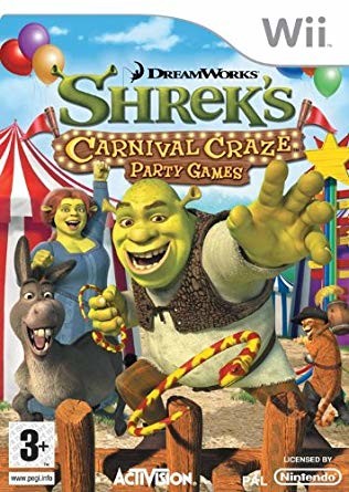 WII Shrekas Carnival Craze - USADO