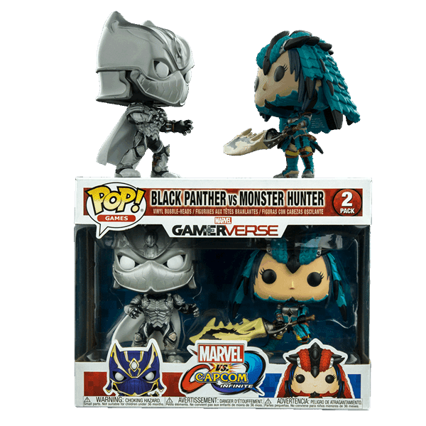 Funko POP! 2-Pack Gameeverse Black Panther vs Monster Hunter