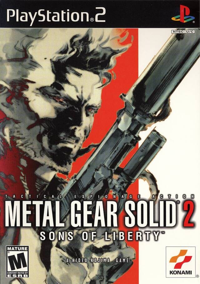 PS2 METAL GEAR SOLID 2 SONS OF LIBERTY - USADO