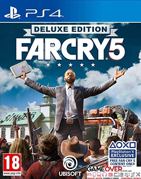 PS4 FARCRY 5 DELUXE EDITION - USADO