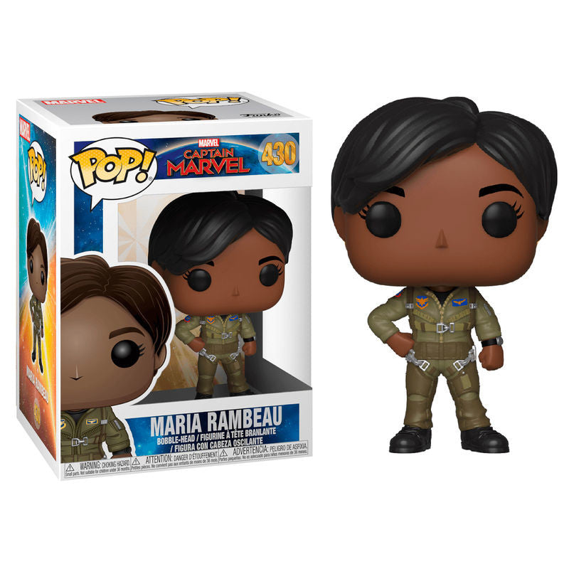 Funko POP! Marvel: Captain Marvel - Maria Rambeua