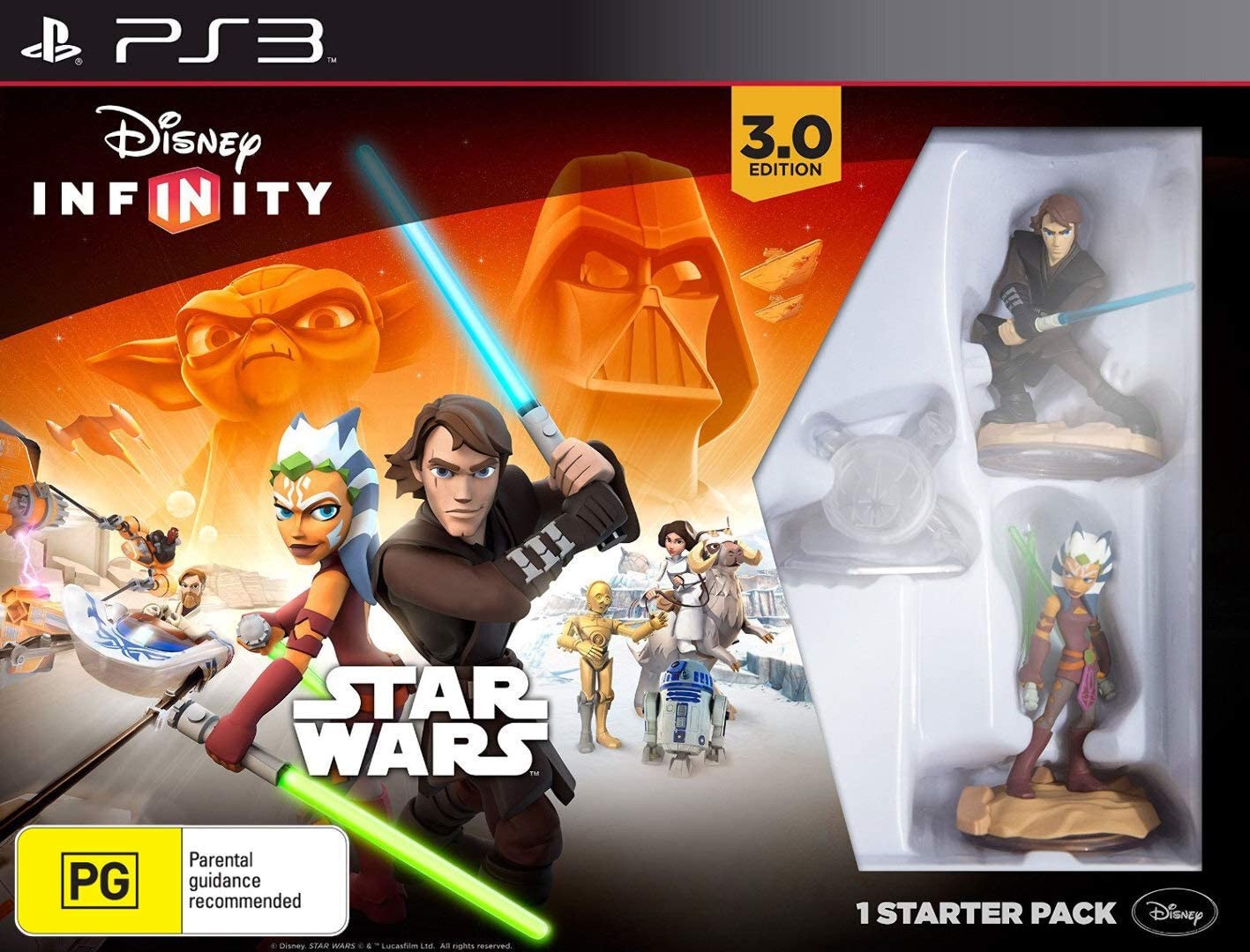 ps3 Disney Infinity 3.0 Star Wars Starter Pack - USADO