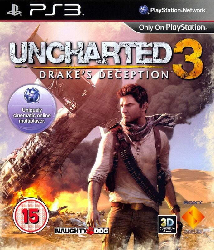 PS3 Uncharted 3 - USADO