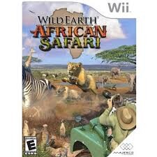 WII WILD EARTH AFRICAN SAFARI - USADO