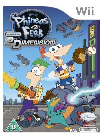 WII Phineas and Ferb across the 2nd Dimension - USADO