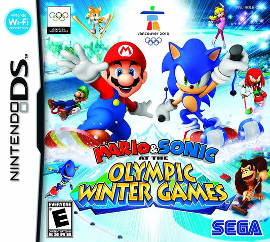 Nintendo Ds Mario & Sonic at the olympic Winter Games - USADO