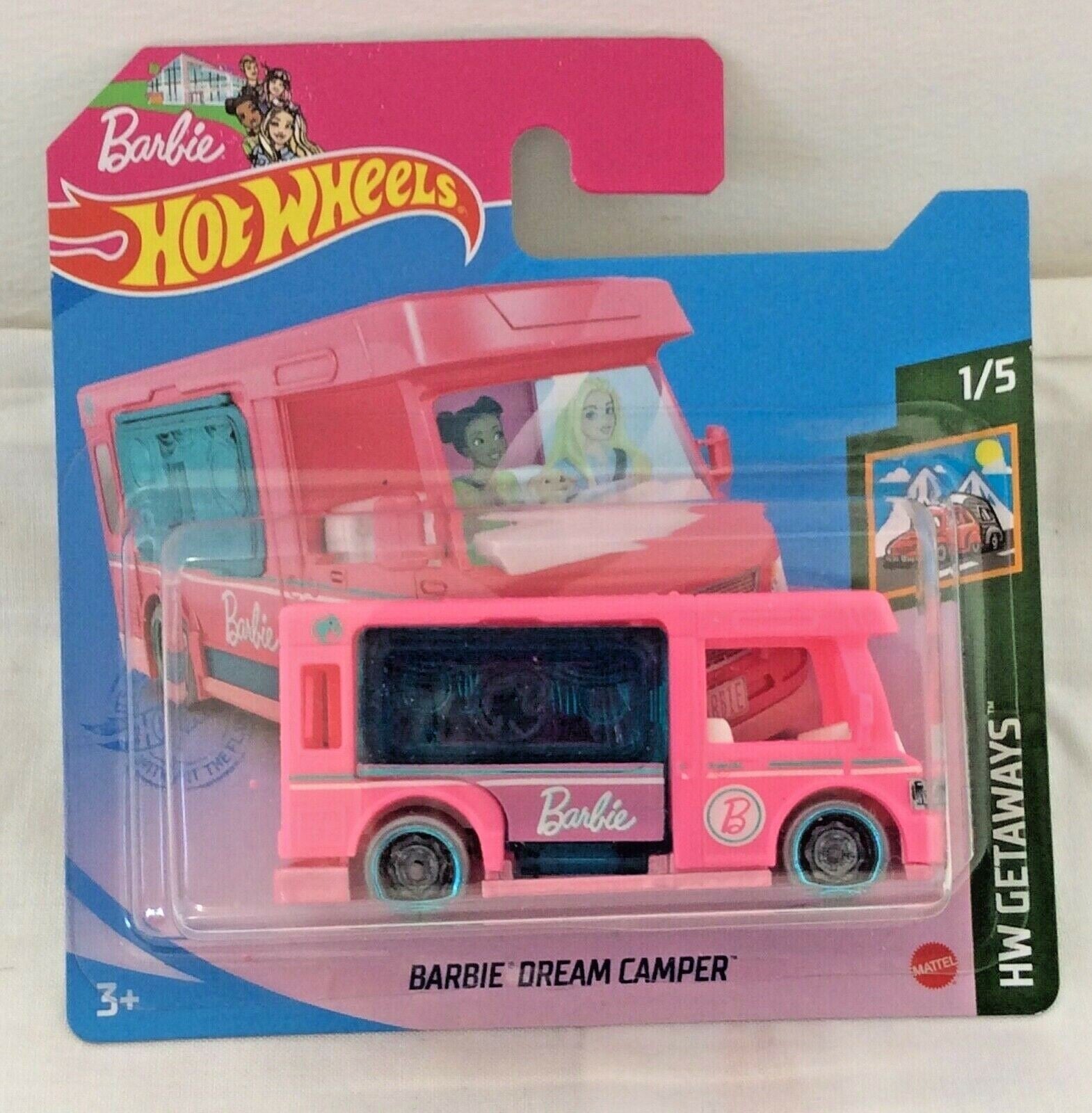 Hot Wheels 2021 Barbie Dream Camper *21/250 HW Getaways *1/5 GRX39