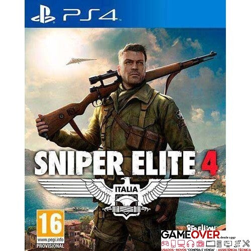 PS4 SNIPER ELITE 4 - USADO