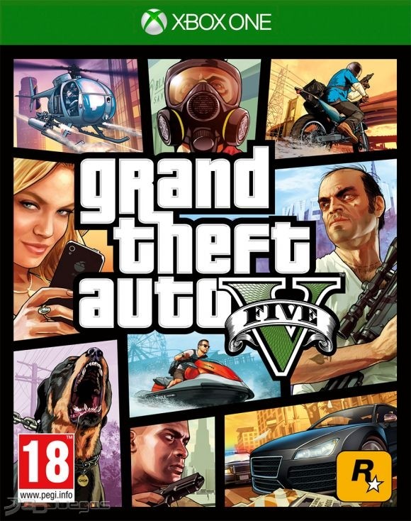 XBOX ONE GTA V - USADO