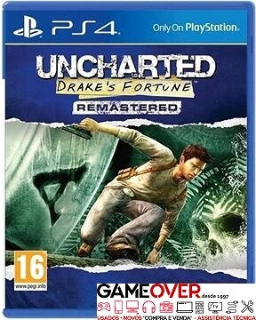 PS4 UNCHARTED DRAKES FORTUNE REMASTERED - USADO