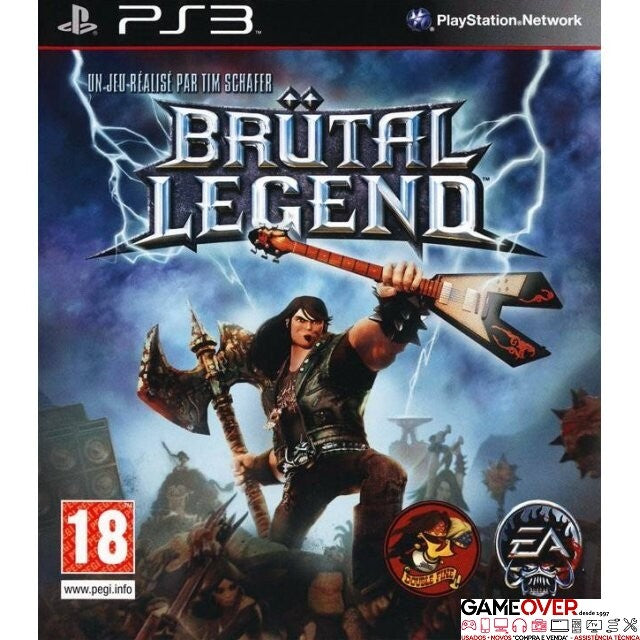 PS3 Brutal Legend - USADO