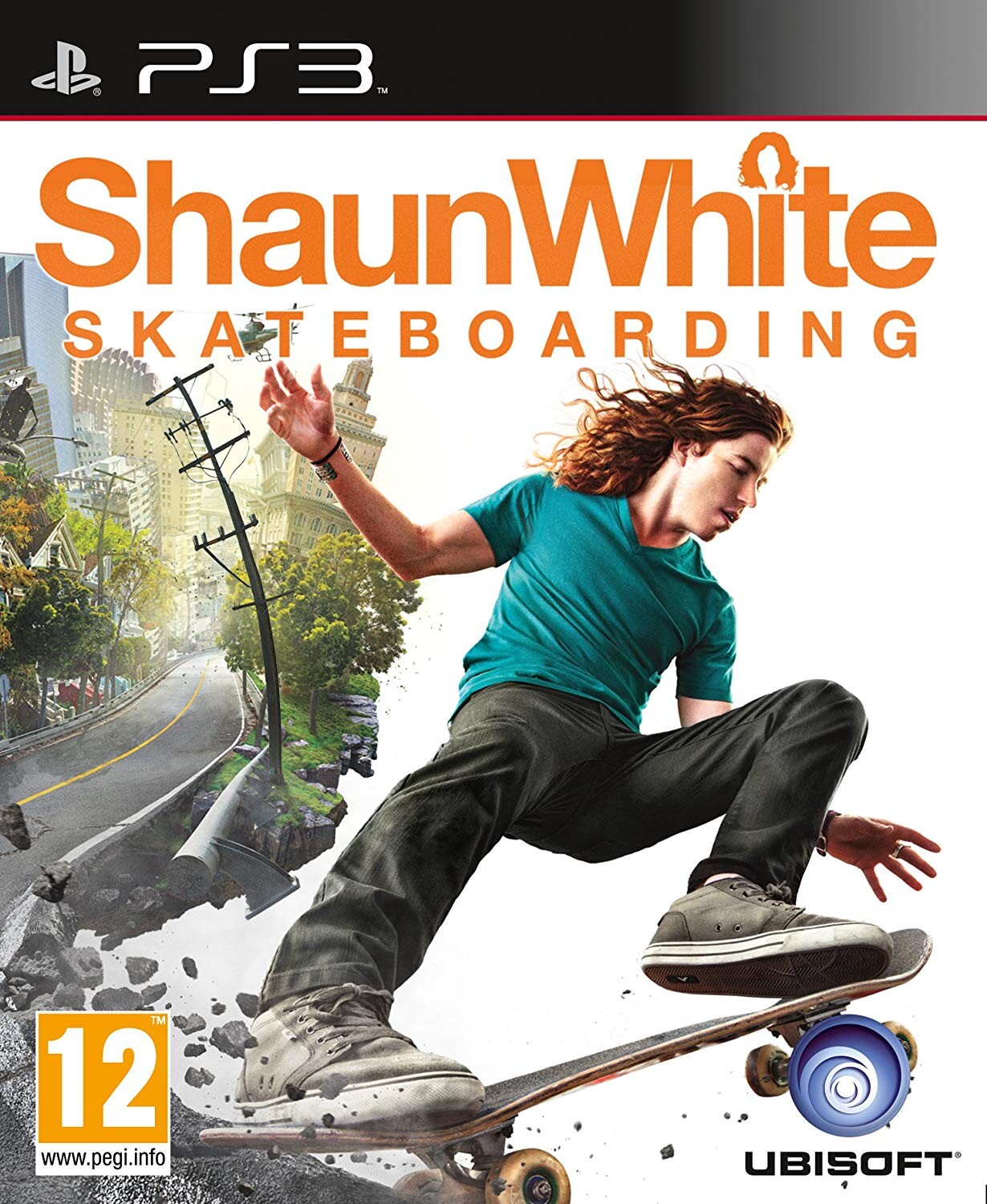 PS3 SHAUN WHITE SKATEBOARDING - USADO
