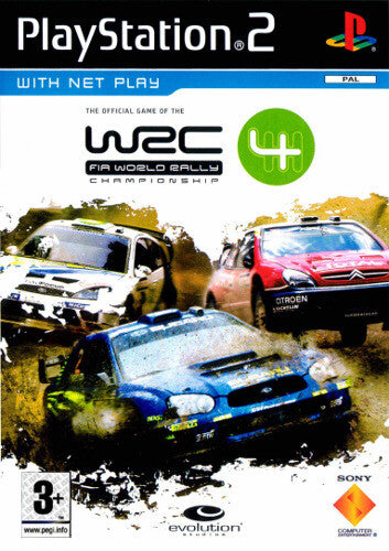PS2 WRC 4 O JOGO OFICIAL DO FIA WORLD RALLY CHAMPIONSHIP - USADO
