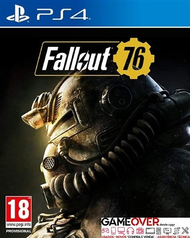 PS4 Fallout 76 **NOVO** - USADO