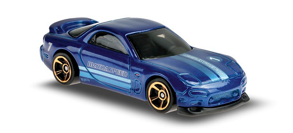 HOT WHEELS ´95 MAZDA RX-7. HW TURBO 4/5 43/250 GHF76