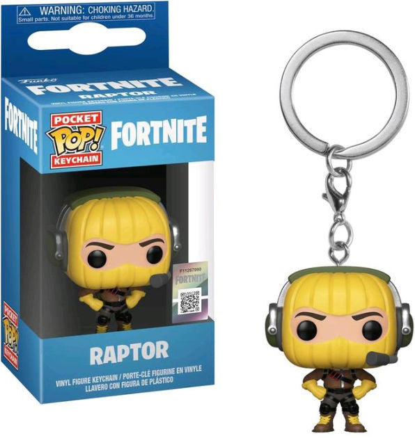 Funko POP! Keychain Fortnite - Raptor Vinyl Figure 4cm