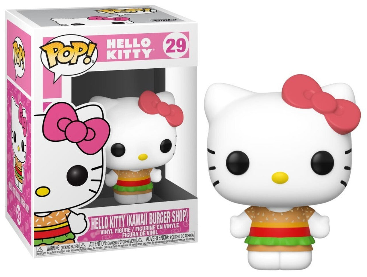 Figura Funko POP Sanrio Hello Kitty Kawaii Burger Shop 29