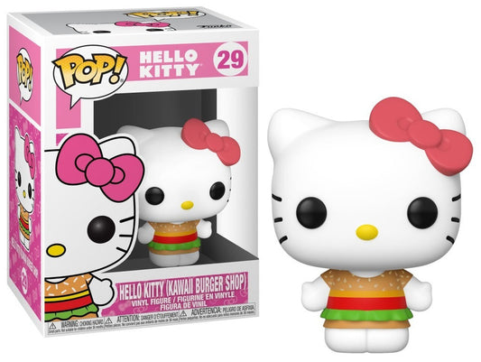 Figura Funko POP Sanrio Hello Kitty Kawaii Burger Shop 29