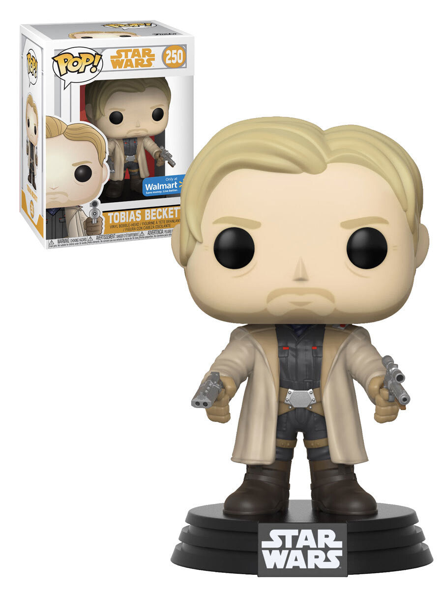 Star Wars Solo POP! Movies Vinyl Bobble-Head Tobias Beckett 9 cm EXCLUSIVE