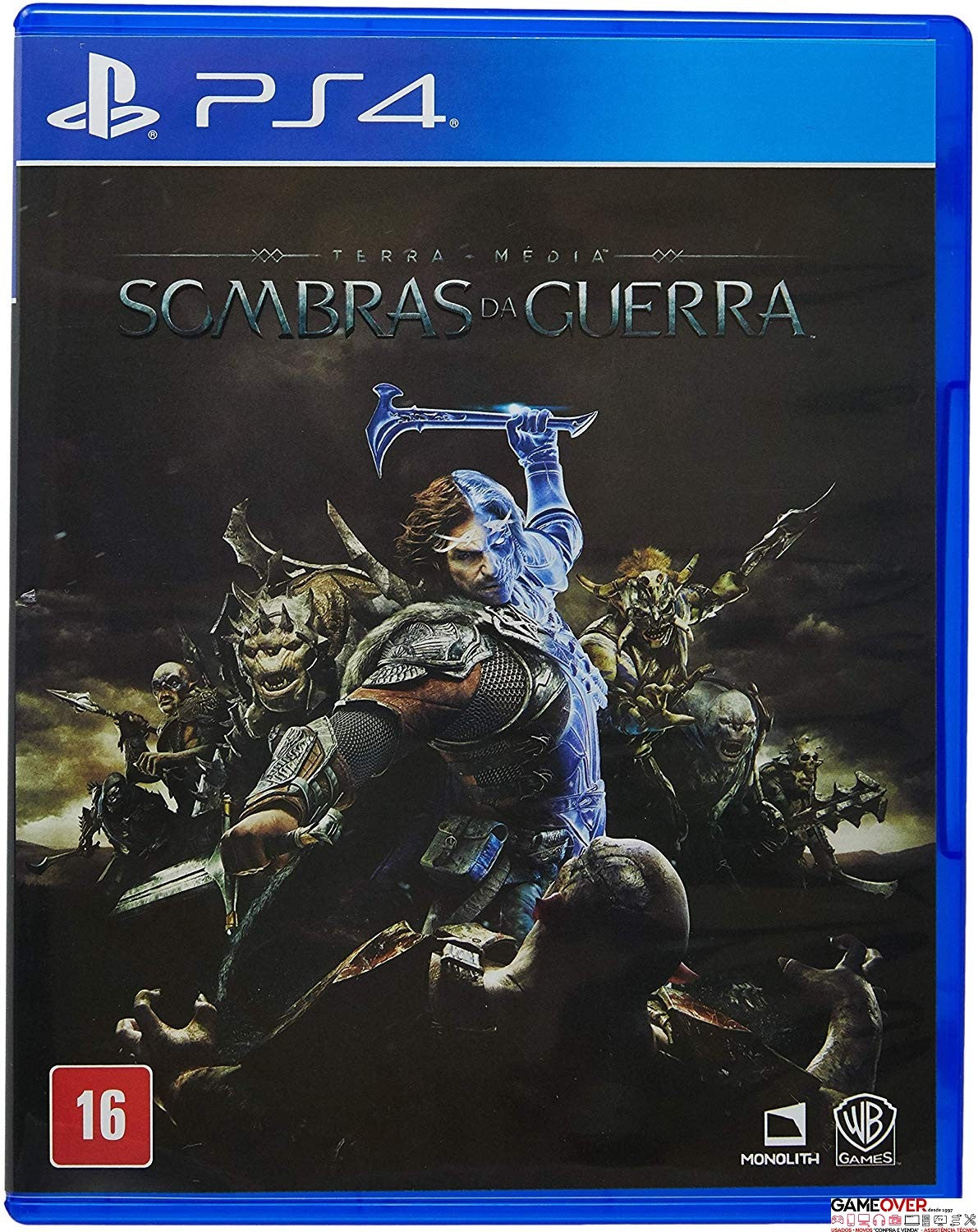 PS4 Middle-Earth: Shadow Of War - Terra-Media Sombras da Guerra - USADO