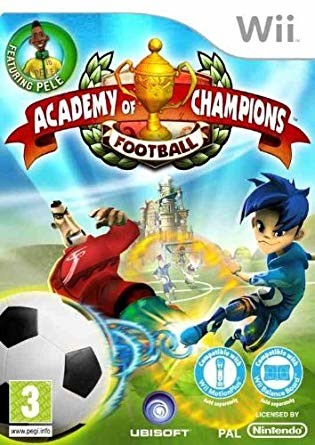 WII ACADEMY OF CHAMPIONS FOOTBALL - USADO