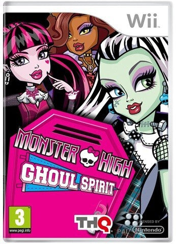 WII Monster High Ghoul Spirit - USADO