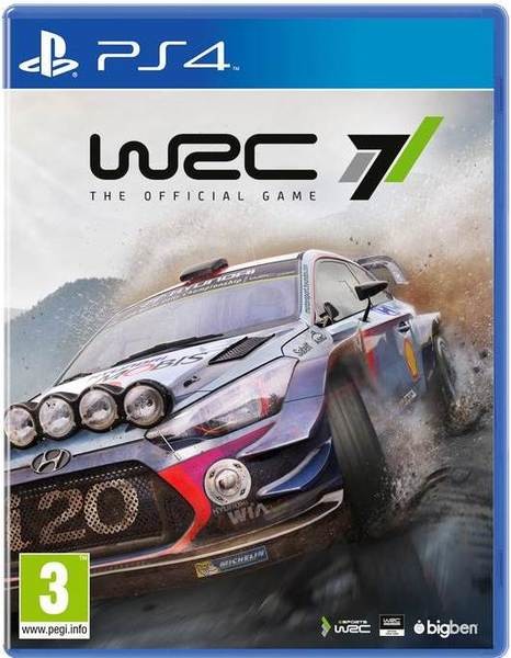 PS4 WRC 7 - USADO