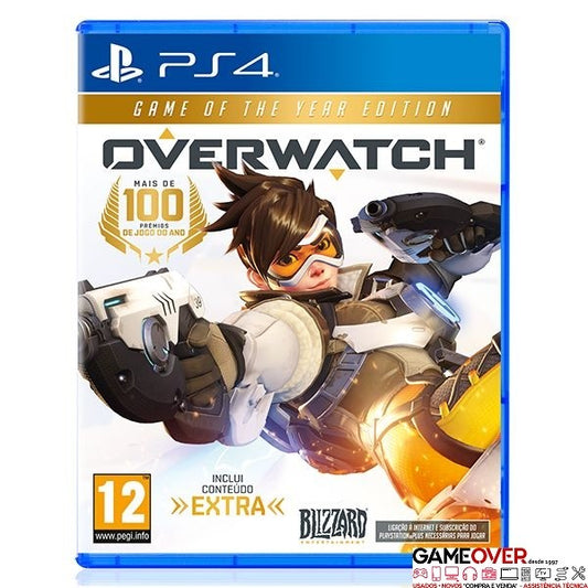 PS4 OVERWATCH GAME OF THE YEAR EDITION SEM DLC - USADO