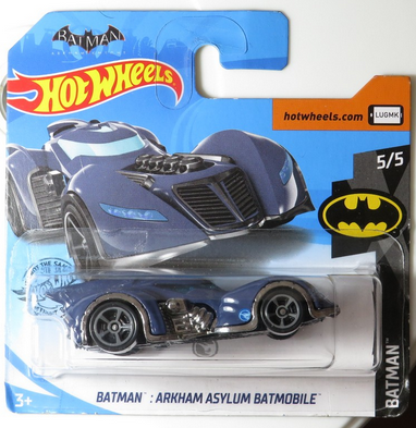 Hot Wheels 2020 Batman: Arkham Asylum Batmobile Treasure Hunt 5/5 106/250 GHD69