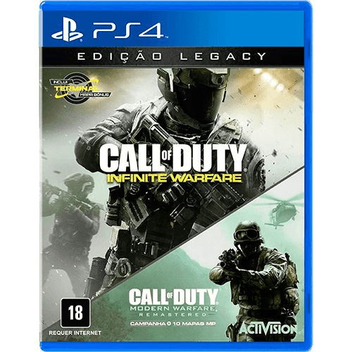 PS4 Call Of Duty Infinite Warfare Legacy Edition Sem DLC - USADO