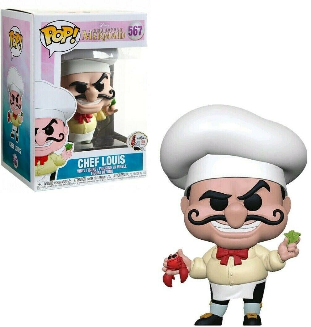 FUNKO POP! #567 THE LITTLE MERMAID - CHEF LOUIS