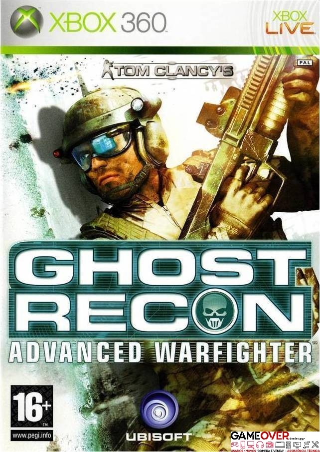 XBOX 360 TOM CLANCY´S GHOST RECON Advanced Warfighter - USADO