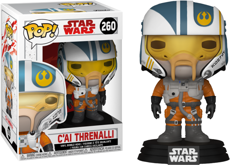 Star Wars Episode VIII POP! Vinyl Figure Cai Threnalli 9 cm