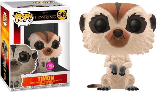 Funko POP! Disney Lion King Live Timon Flocked