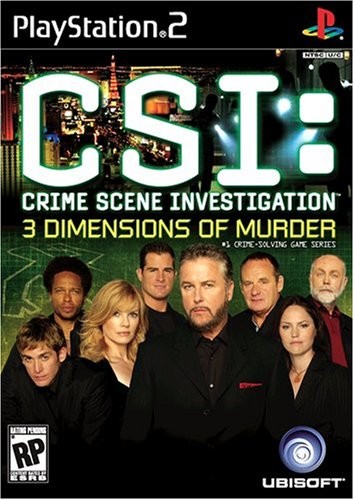 PS2 CSI CRIME SCENE INVESTIGATION 3 DIMENSIONS OF MURDER - USADO