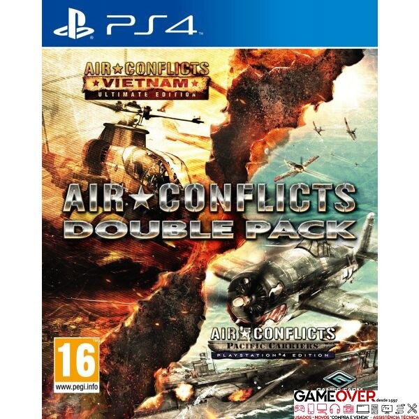 PS4 AIR CONFLICTS DOUBLE PACK - USADO