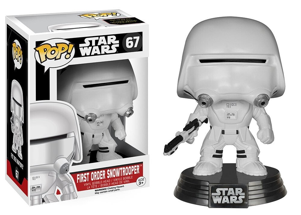 Funko POP! Star Wars Episode VII The Force Awakens - First Order Snowtrooper Vinyl Figure 10cm