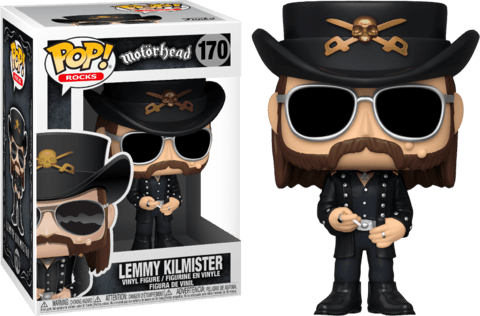 Funko POP! Motorhead - Lemmy Vinyl Figure 10cm