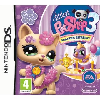 DS Litle Pet Shop 3: Grandes Estrelas Equipa Lias - USADO