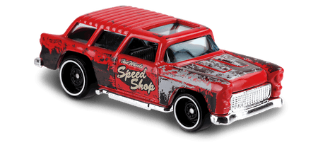 @ Hot Wheels 2019 Classic 55 nomad HW Rod Squad 5/10 183/250 FYD092