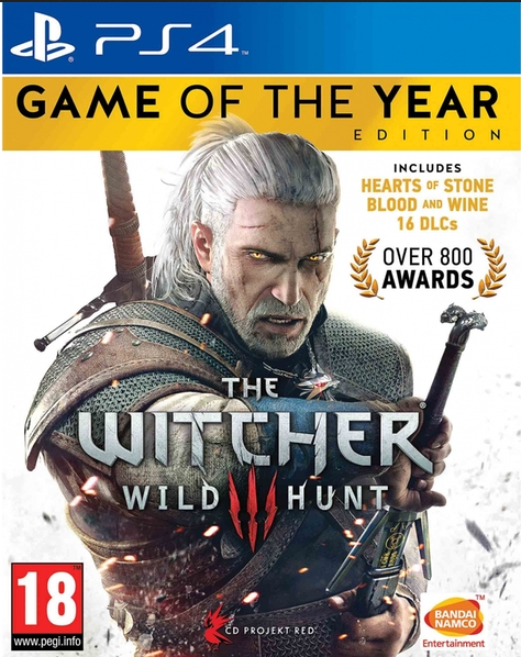 PS4 THE WITCHER 3 WILD HUNT GAME OF THE YEAR EDITION - USADO