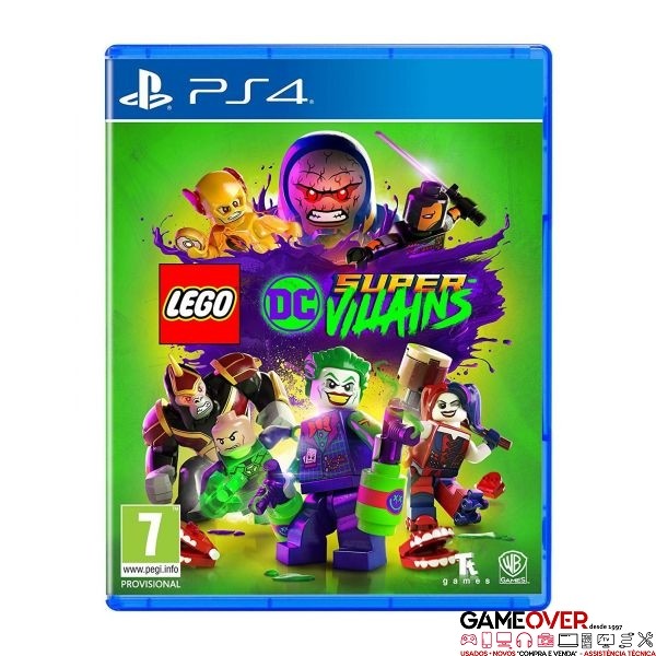 PS4 LEGO DC SUPER VILLAINS - USADO