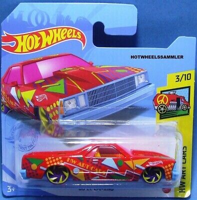 Hot Wheels ´80 Chevy El Camino Red Orange 2021 HW Art Cars #044/250 GRY33