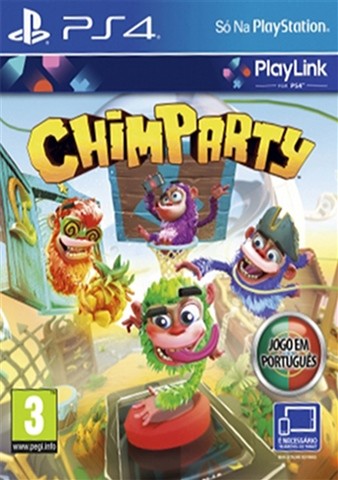 PS4 Chimparty Playlink **NOVO**