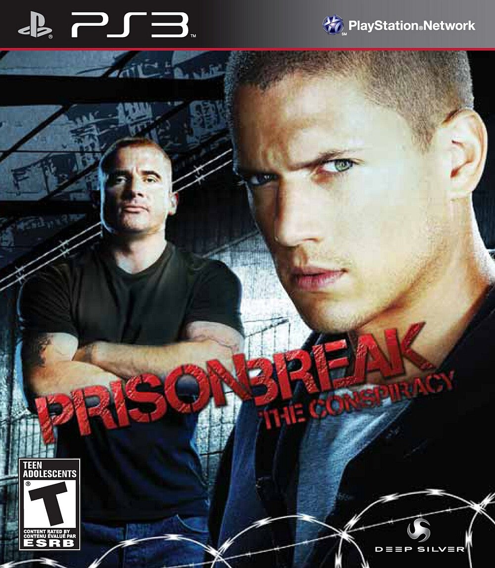 PS3 PRISON BREAK THE CONSPIRACY - USADO