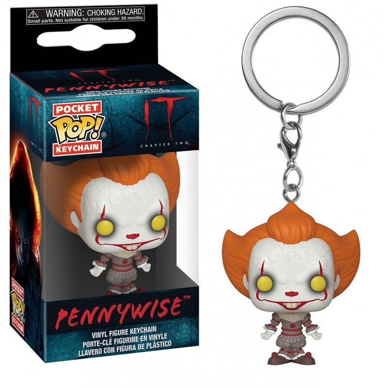Funko POP! Keychain IT: Chapter 2 - Pennywise w/ Open Arms Vinyl Figure 4cm