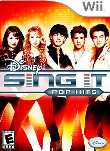 WII DISNEY SING IT POP HITS - USADO