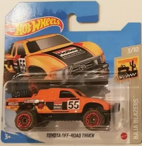 Hot Wheels 2021 TOYOTA OFF-ROAD TRUCK 4/250 Baja Blazers 3/10 GRX70