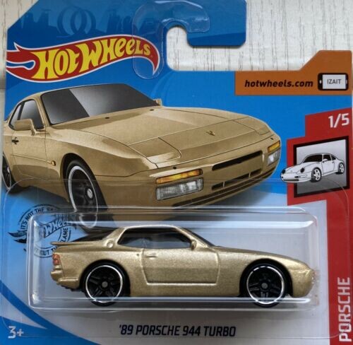 2020 89 Porsche 944 Turbo Gold 2020 Hot Wheels 1/5 GHF07