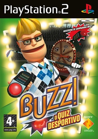 PS2 Buzz!: O Quiz Desportivo - USADO